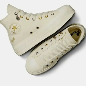 Converse Off-White High-Top Women's Sneakers